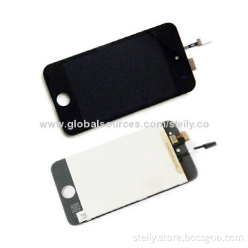 Brand New Best-quality LCD Screen Digitizer Assembly for iPod Touch 4, Available in White and Black